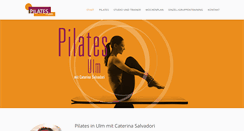 Desktop Screenshot of pilates-salvadori.de